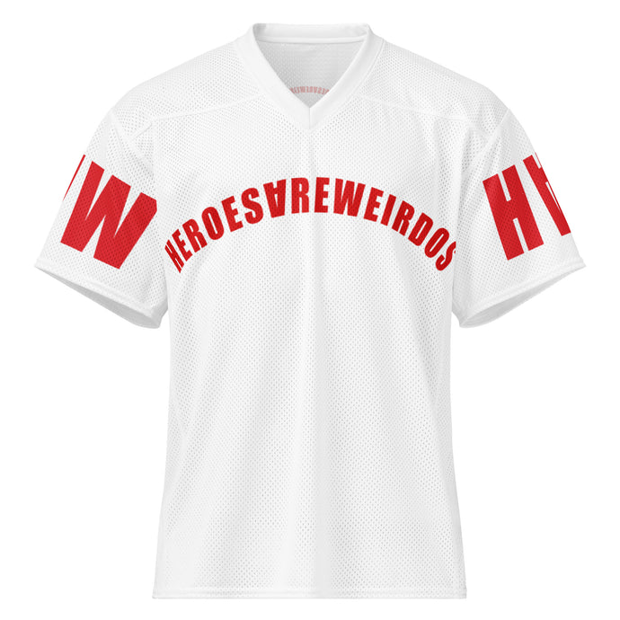 Heroes Are Weirdos Football Jersey