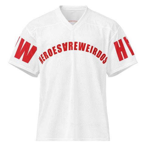 Heroes Are Weirdos Football Jersey