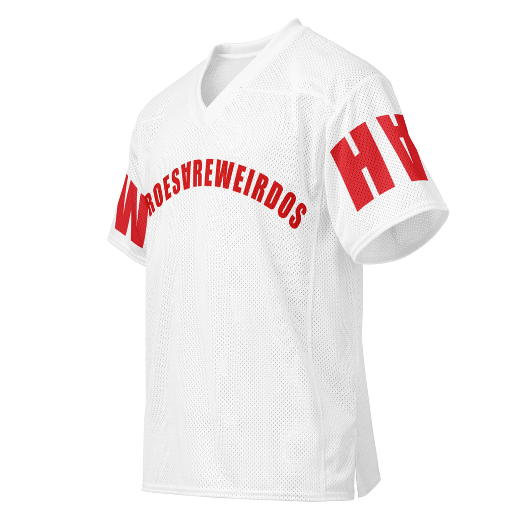 Heroes Are Weirdos Football Jersey