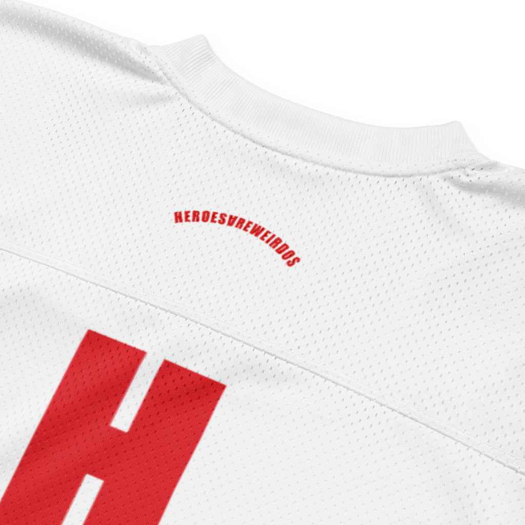 Heroes Are Weirdos Football Jersey
