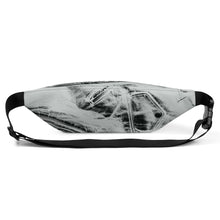 Back view of the Johnny Leather Look Waist Bag.