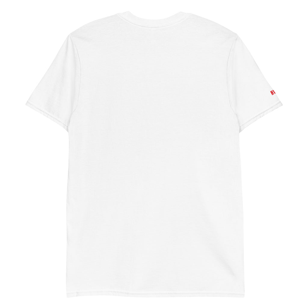 Back of white Tshirt