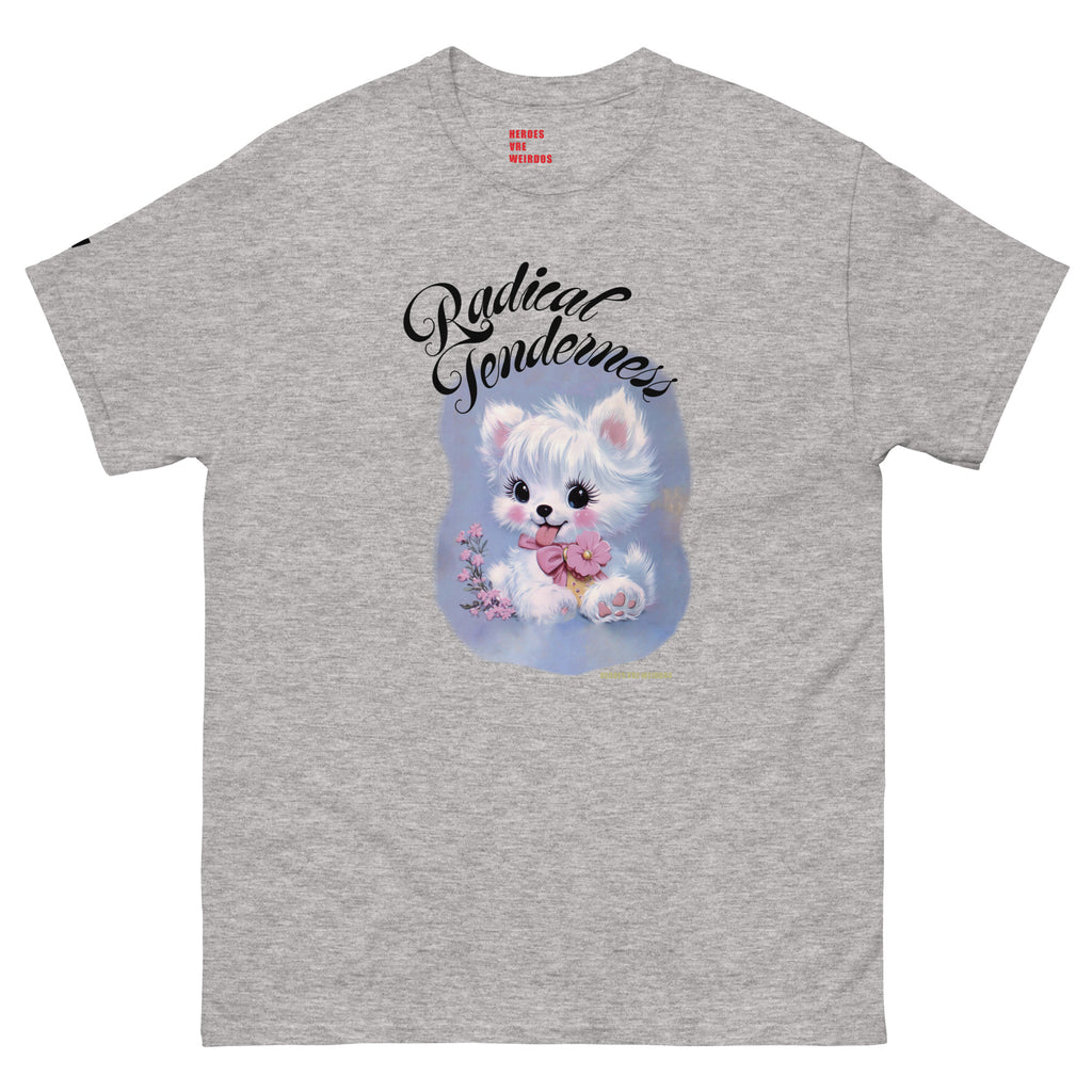 Radical Tenderness T-shirt in Lt Grey