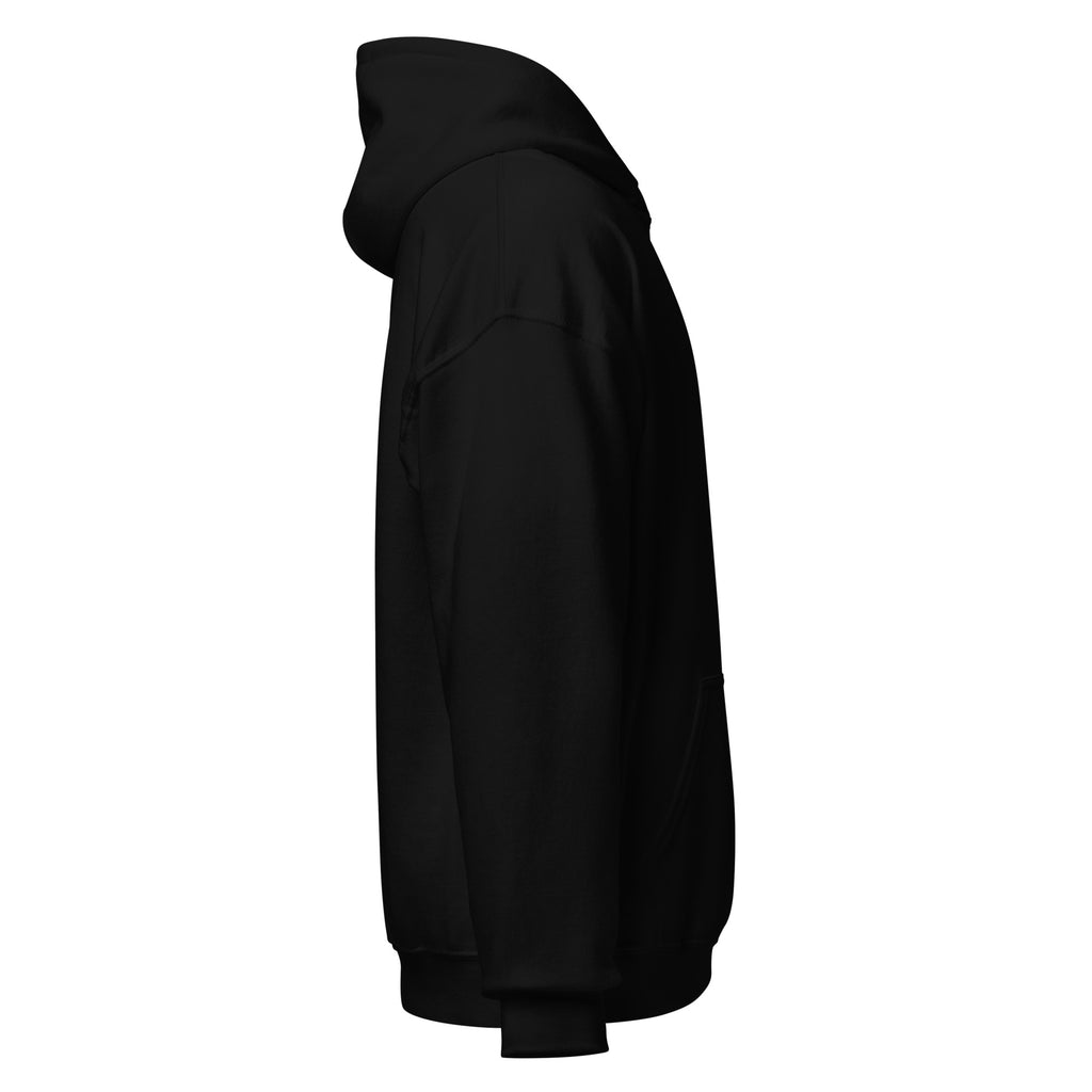 Side view of hoodie. 