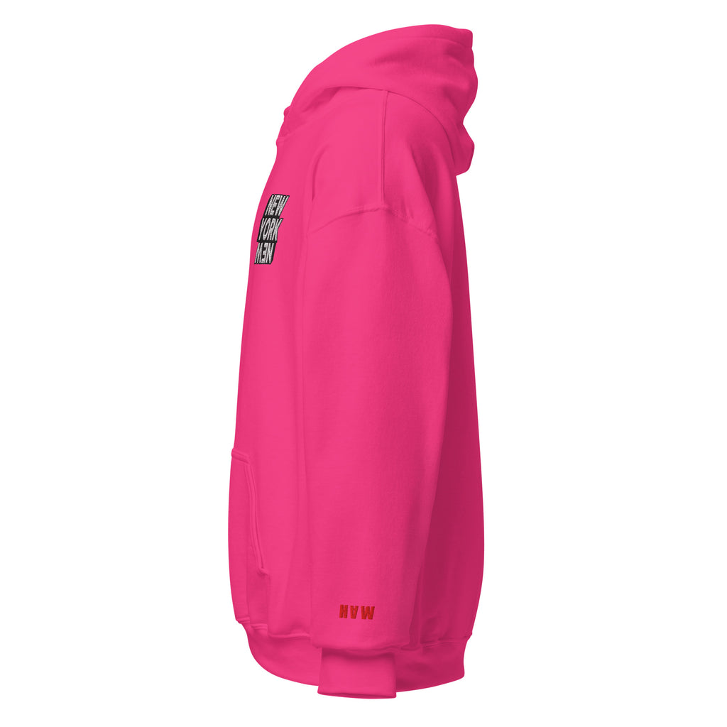 Side view of hoodie