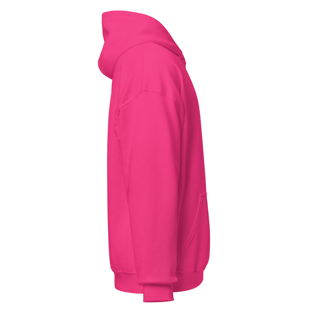 Side view of hoodie