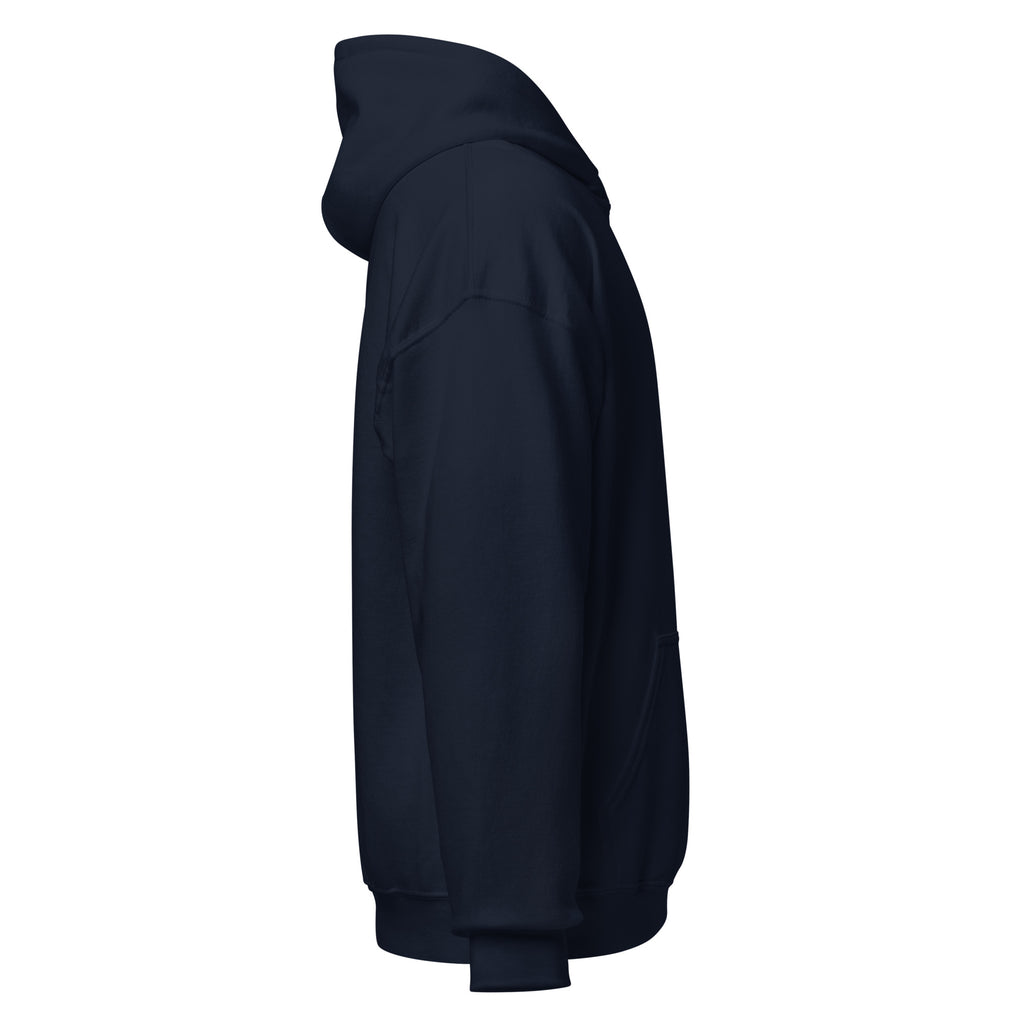 Side view of hoodie. 