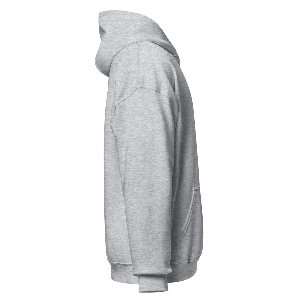 Side view of hoodie. 