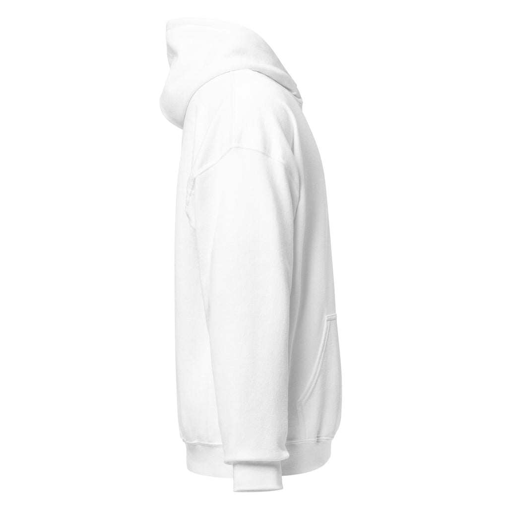 Side view of hoodie. 