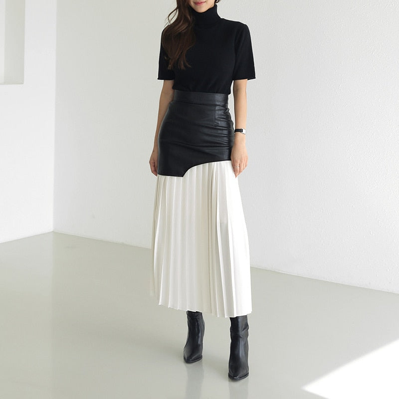 Greta Pleated Skirt
